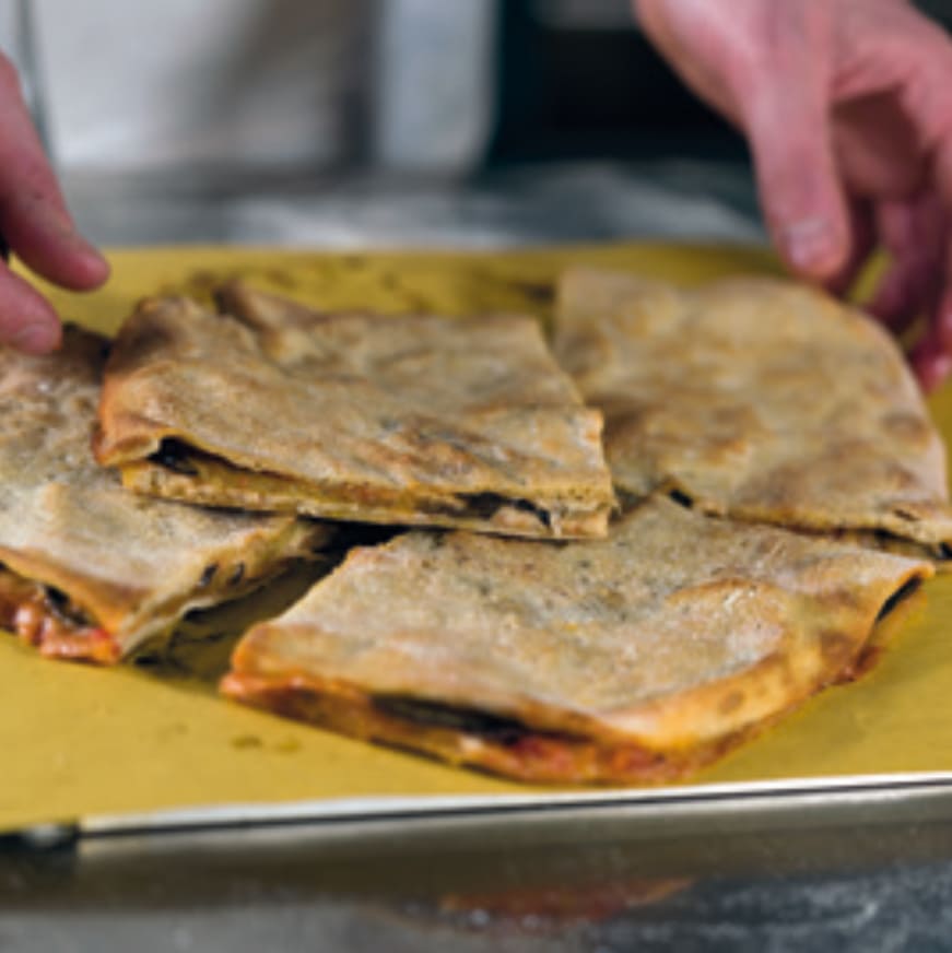 Focaccia alla parmigiana
