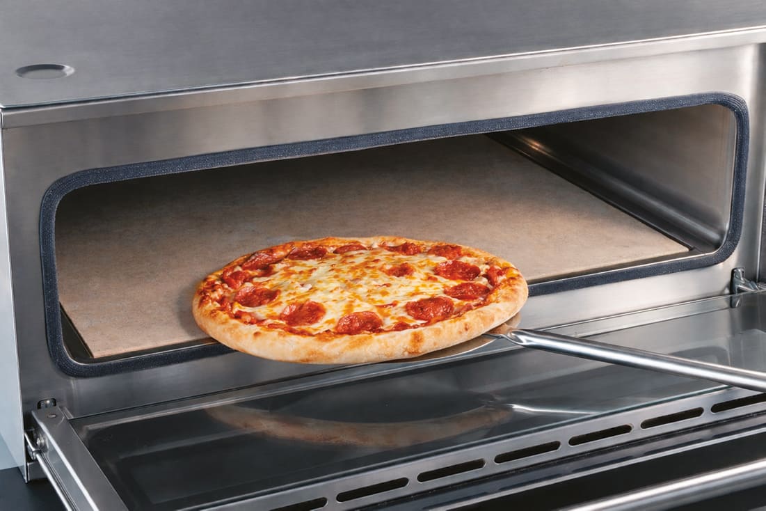 forno professionale aperto